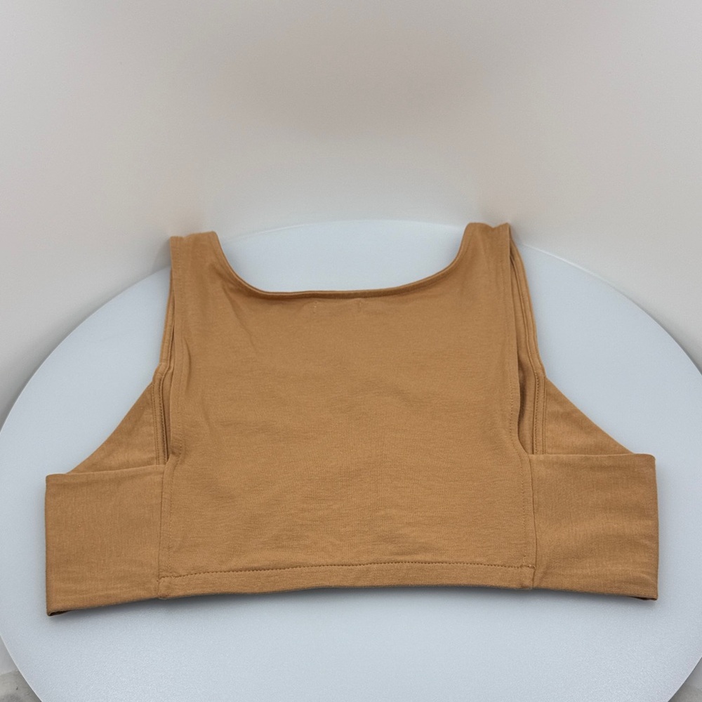 Cuyana Brown Women's Tank Top - Picture 5 of 6